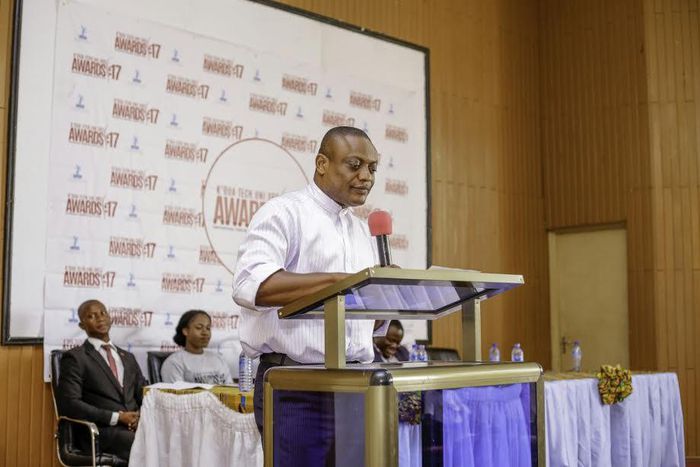Lawyer Maurice Ampaw at the launch of KTU SRC Student Awards