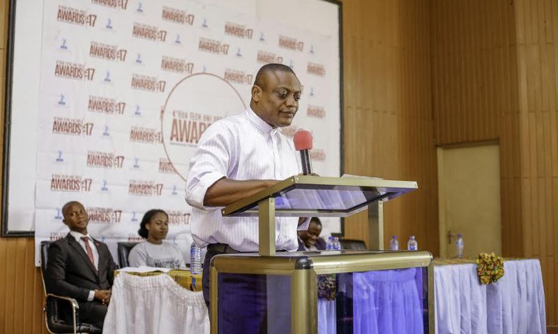 Lawyer Maurice Ampaw at the launch of KTU SRC Student Awards