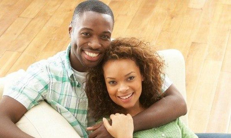 Happy couple