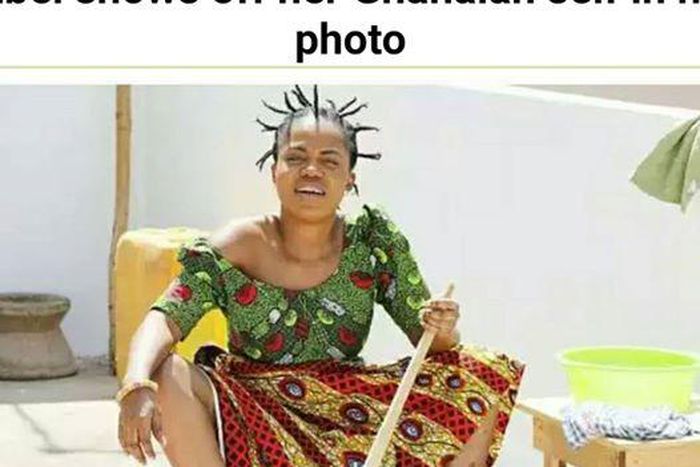 Diamond Appiah shows off Mzbel's bleached skin