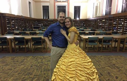 This "beauty and the beast" proposal shows that happy endings still exist