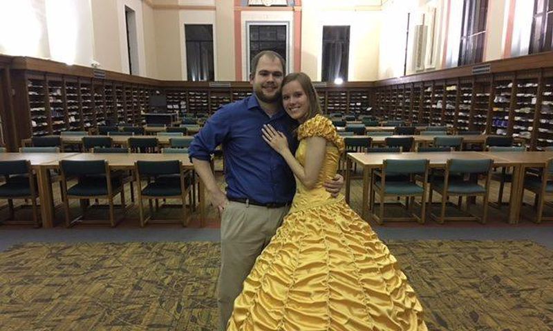 This "beauty and the beast" proposal shows that happy endings still exist