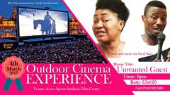 Accra Sports Stadium Cinema Centre to outdoor at Ghana’s 60th anniversary