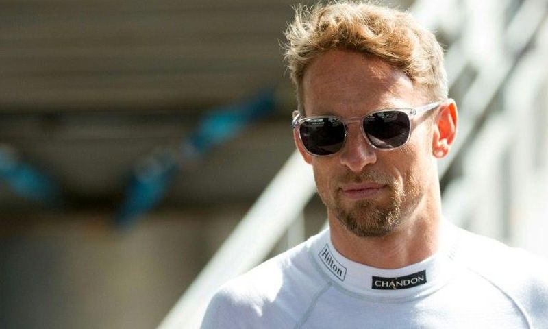 British driver Jenson Button retired from Formula One at the end of last season