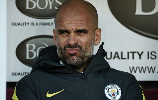 Manchester City manager Pep Guardiola