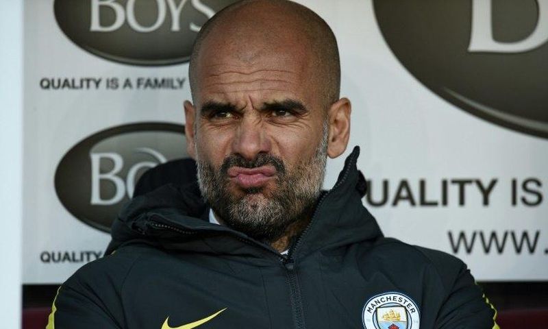 Manchester City manager Pep Guardiola