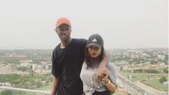 Joey B and wife