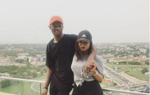 Joey B and wife