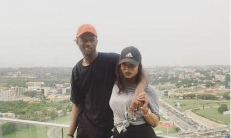 Joey B and wife