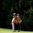 Lydia Ko of New Zealand lines up putt on the first hole during the first round of the KIA Classic, at the Park Hyatt Aviara Resort in Carlsbad, California, on March 23, 2017