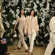 Ralph Lauren stunned guests by adorning his flagship Beaux Arts store on Madison Avenue in wall-to-wall white orchids and filling the air with birdsong