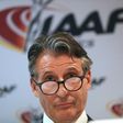 IAAF president Sebastian Coe
