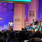 Lily Tugbah spelling her word at the Scribbs National Spelling Bee.