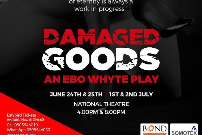 Ebo Whyte set to thrill in June and July with Damaged Goods