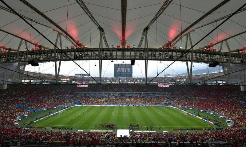 Maracana Stadium in Rio de Janeiro during the 2014 FIFA World Cup