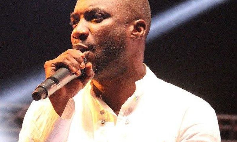 Kwabena Kwabena performing on stage