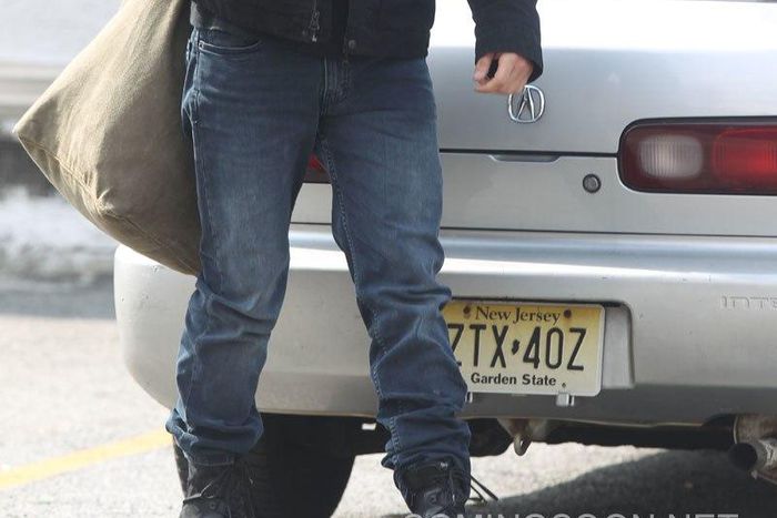 Jon Bernthal on set of The Punisher