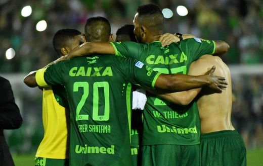 Chapecoense Real were due to play against Atletico Nacional in the first leg of the Copa Sudamericana final