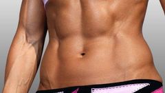 Toned abs