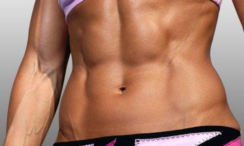 Toned abs