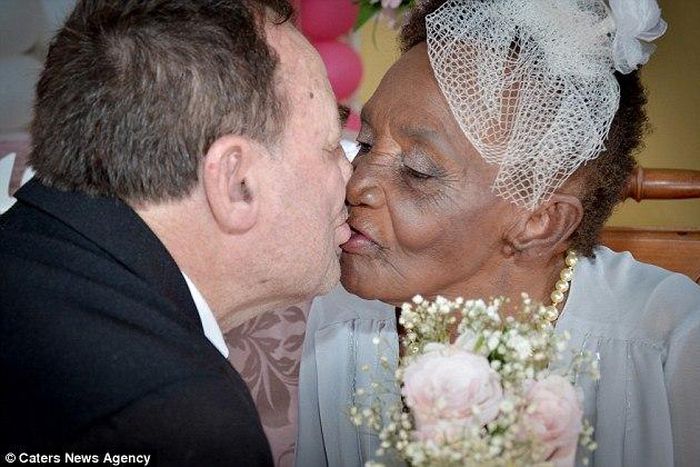 Love is ageless; this picture shows that