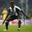 Juventus' Italian forward Moise Kean controls the ball during their match against Pescara in Turin on November 19, 2016