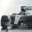 Nico Rosberg drives his Mercedes in a practice session for the 2015 Russian Formula One Grand Prix at Sochi