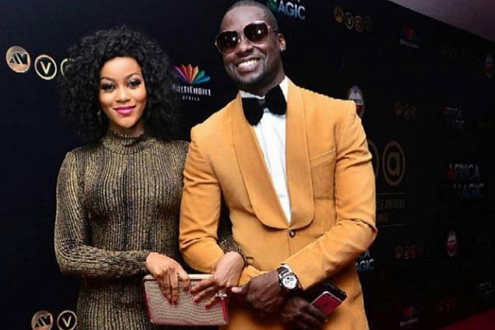 Chris Attoh and Damilola Adegbite