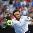 France's Jo-Wilfried Tsonga (pictured) beat Britain's Dan Evans 6-7 (4/7), 6-2, 6-4, 6-4 in two hours and 53 minutes in Melbourne