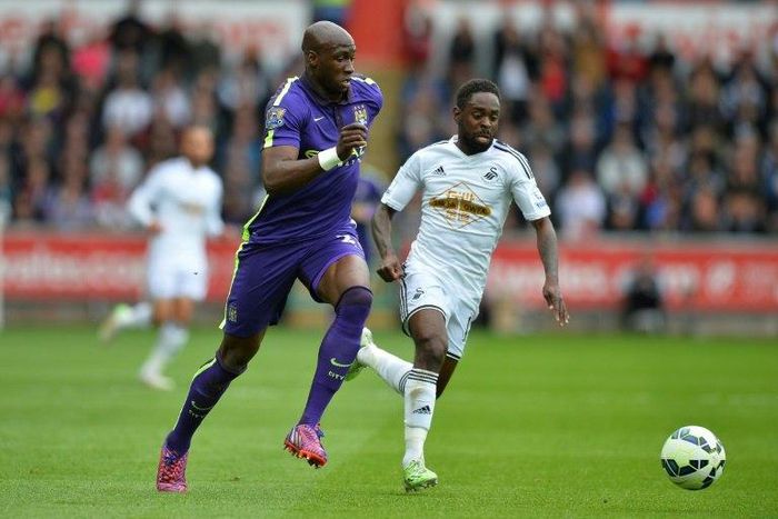 Nathan Dyer (right) will miss the rest of the season after rupturing an Achilles tendon
