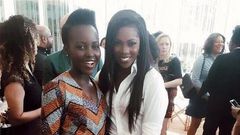 Tiwa Savage and Lupita Nyong' O
