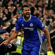 Chelsea striker Diego Costa has scored 14 goals this season, including this effort against Stoke City at Stamford Bridge on December 31