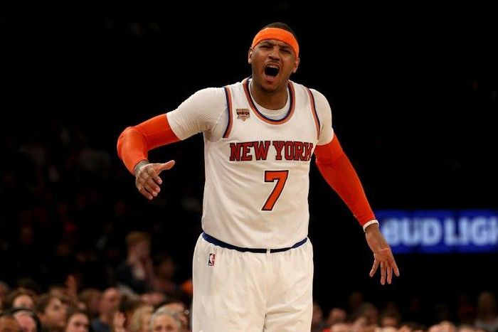 Carmelo Anthony will play in his 10th career NBA All-Star contest, the eight consecutive appearance