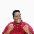 Fat black man.