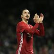 Manchester United's striker Zlatan Ibrahimovic was shown his fifth yellow card of the season against Swansea on November 6, 2016