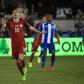 Christian Pulisic of the US celebrates after scoring a goal against Honduras during their Russia 2018 World Cup qualifier, at Avaya Stadium in San Jose, California, on March 24, 2017