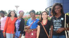 Girls inspired to soar at Aviation Day