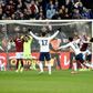 Paris Saint-Germain's French midfielder Blaise Matuidi (1st-L) celebrates with his teammates after scoring the last goal of the French L1 football match between Metz and Paris on April 18, 2017