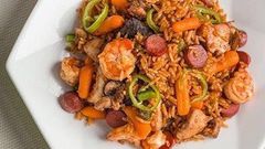 Assorted Ghanaian Jollof (Telandeworld)