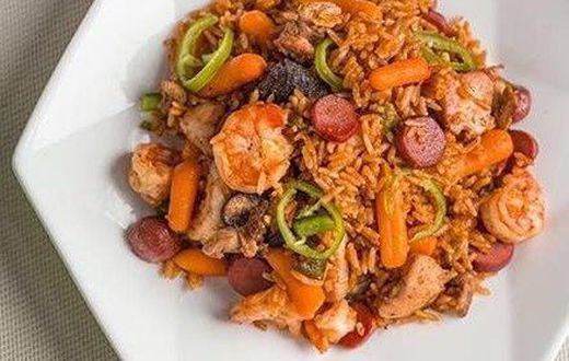 Assorted Ghanaian Jollof (Telandeworld)