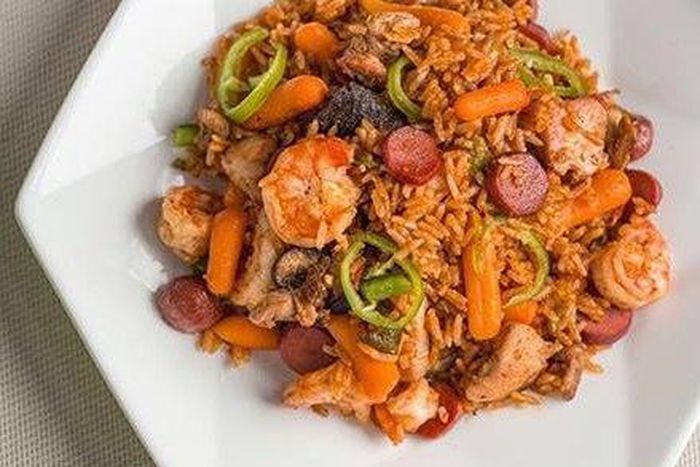 Assorted Ghanaian Jollof (Telandeworld)