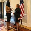 Sandra Ankobiah visits The White House