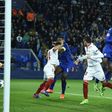 A disastrous two weeks for Sevilla has seen them slip out of contention for the title and dumped out the Champions League by Leicester City in midweek (pictured)