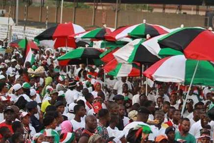 NDC supporters