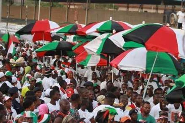 NDC supporters