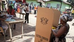 84% of Ghanaians vote for personal gain (File photo)