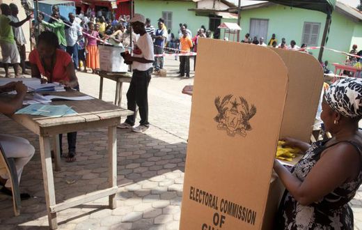 84% of Ghanaians vote for personal gain (File photo)