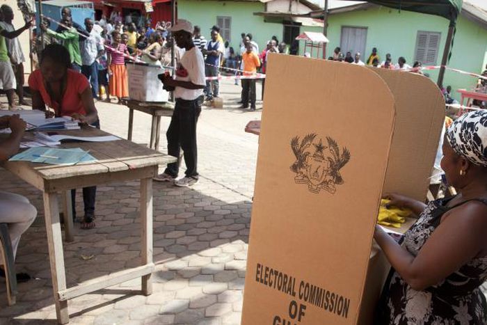 84% of Ghanaians vote for personal gain (File photo)