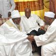 Nana Akufo-Addo with his running mate and the Chief Imam