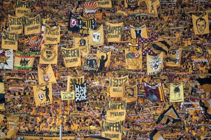 On top of a hefty fine, Dresden must play their next league match against Greuther Fuerth on November 20 in front of 9,000 empty seats